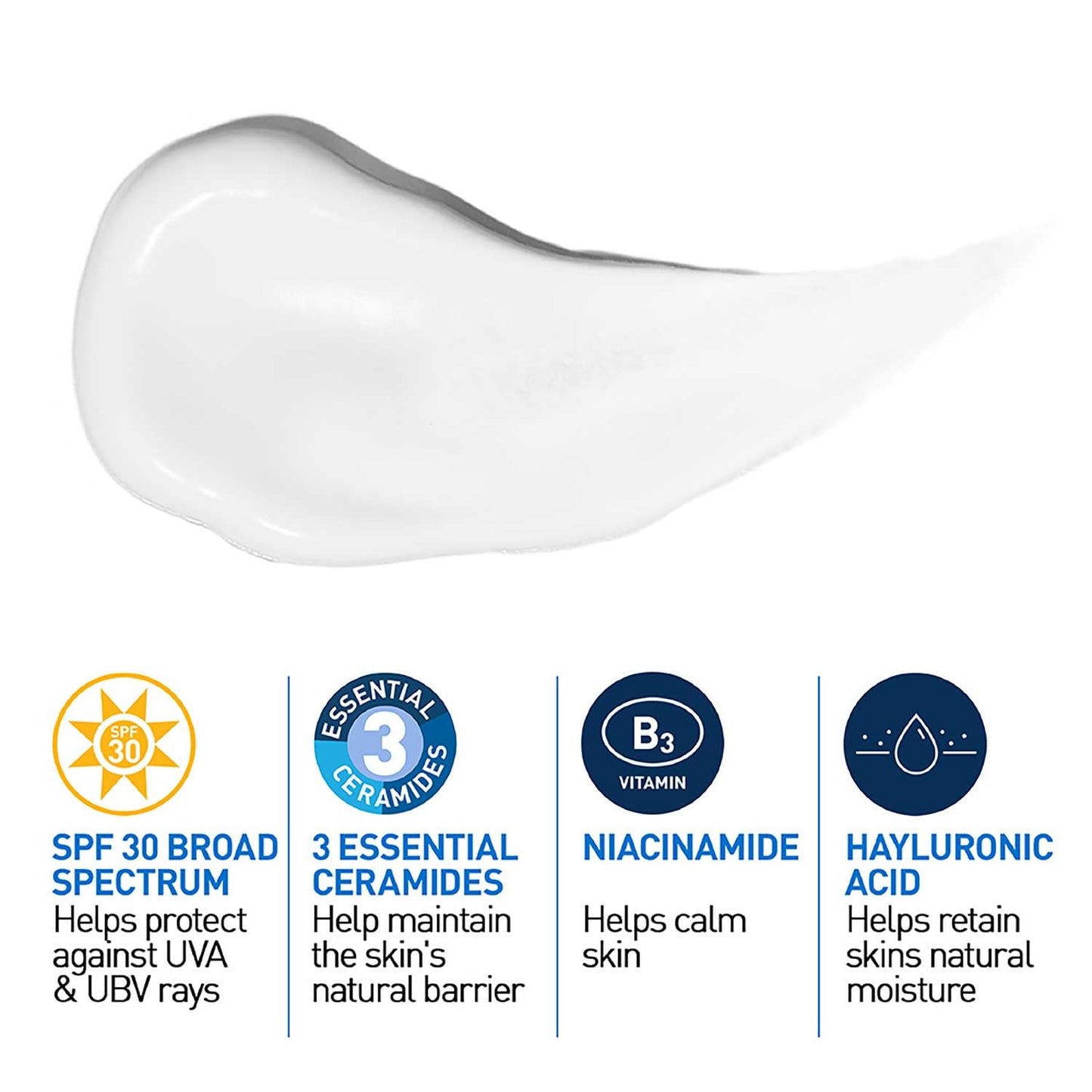 CeraVe AM Facial Moisturizing Lotion For Normal to Dry Skin (52ml) - Broad Spectrum SPF 30 Sunscreen | Non-Comedogenic, Paraben-Free And Fragrance-Free Lotion
