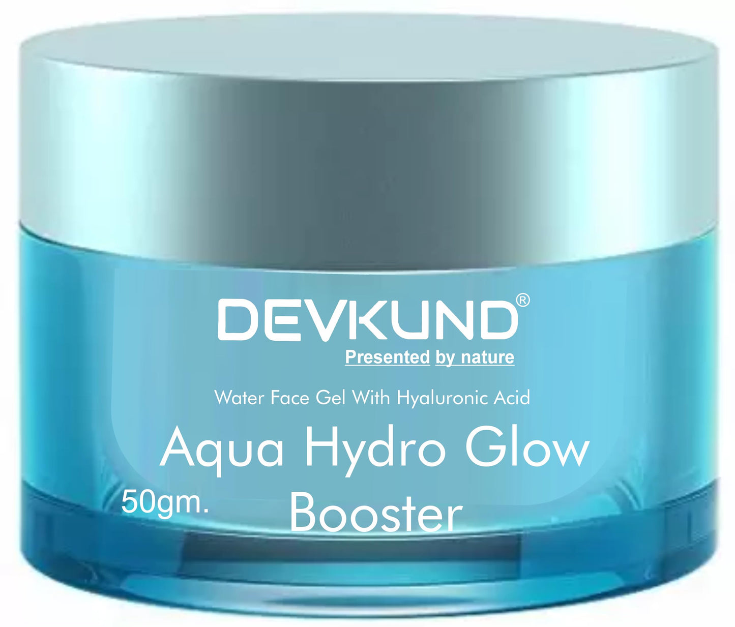 Devkund Aqua Glow Boost Water Gel With Hyaluronic Acid Hydrating Daily Face Moisturizer (50 g)