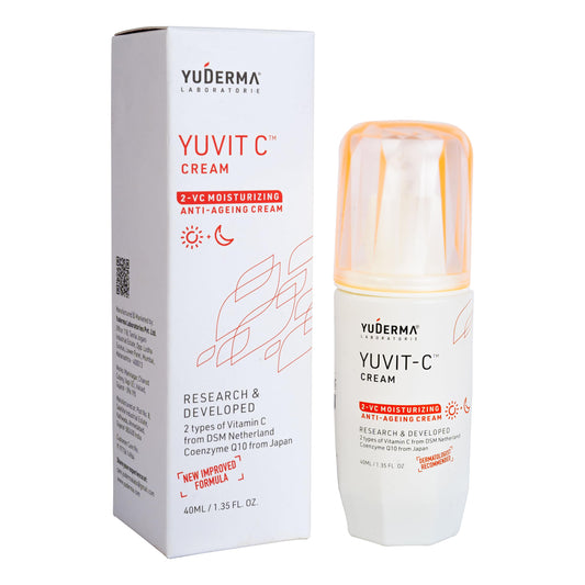 YUDERMA Yuvit C Moisturizing Anti-Ageing Cream, 40 Ml