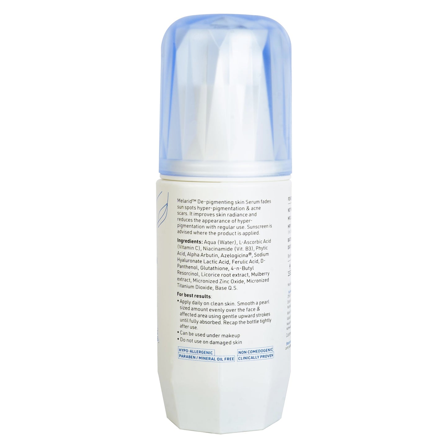 YUDERMA Melarid 5X CORRECTION De-Pigmentation Serum, 40 Ml