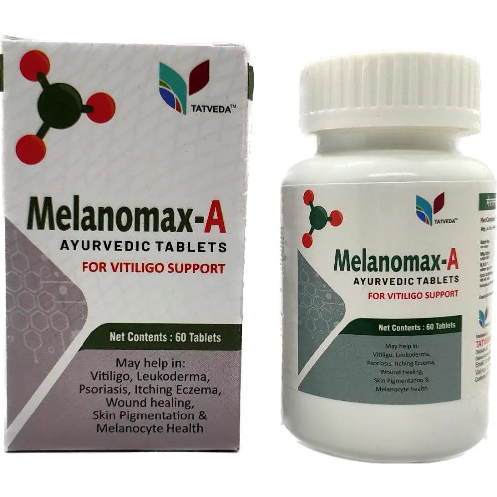 Melanomax-A  An Ayurvedic Anti Vitiligo supplement for White spots on Skin