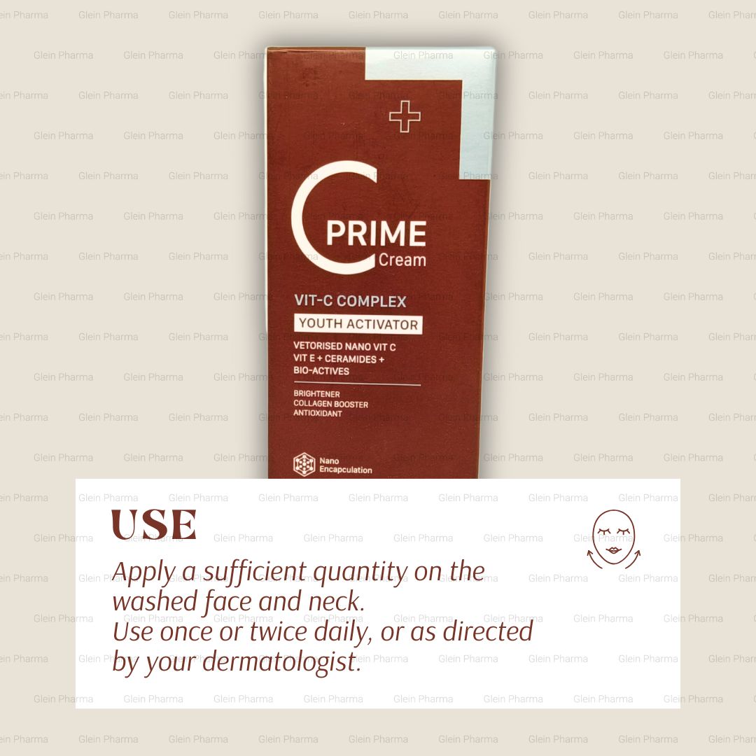 Dermatica C Prime Cream | Youth Activator | Nano Vitamin C, Vitamin E, Ceramides and Bioactives. 30 ml