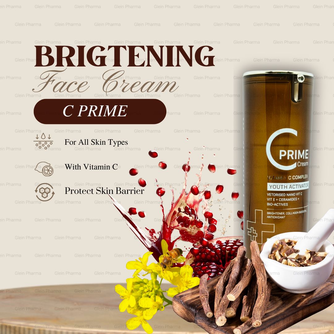 Dermatica C Prime Cream | Youth Activator | Nano Vitamin C, Vitamin E, Ceramides and Bioactives. 30 ml