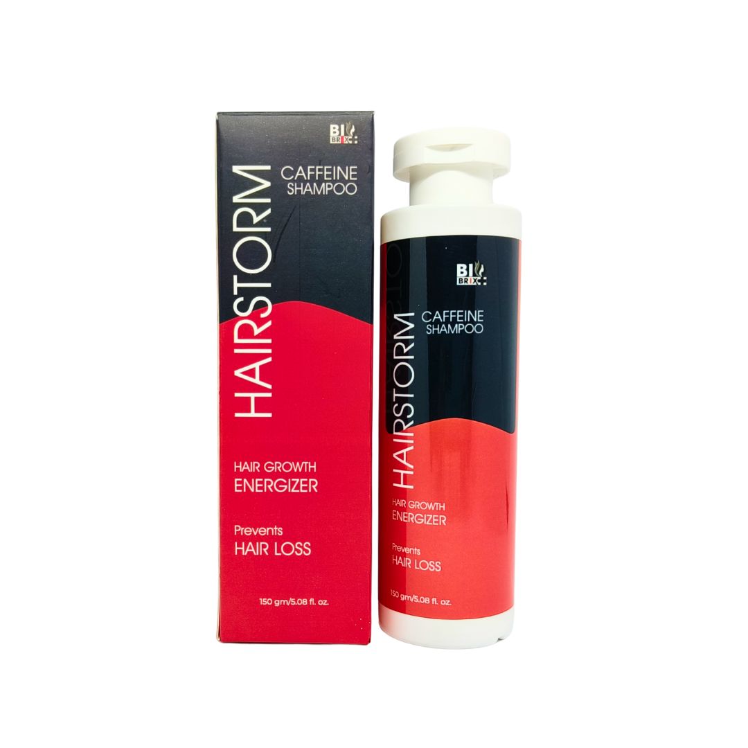 Biobrix Hairstorm Caffeine Shampoo For All Hair Types. 150 GM-5
