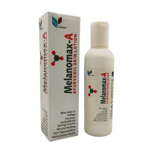 Melanomax-A Lotion | Natural Ayurvedic Anti Vitiligo Formula for Skin Depigmentation and White Patches