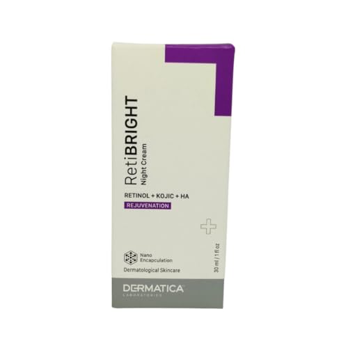 Dermatica Retibright Night Cream packaging on a white background