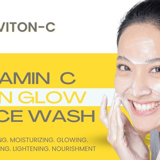 Biobrix Gloviton C: Vitamin C Skin Glow Face Wash For All Skin Types. 100 ML Pump