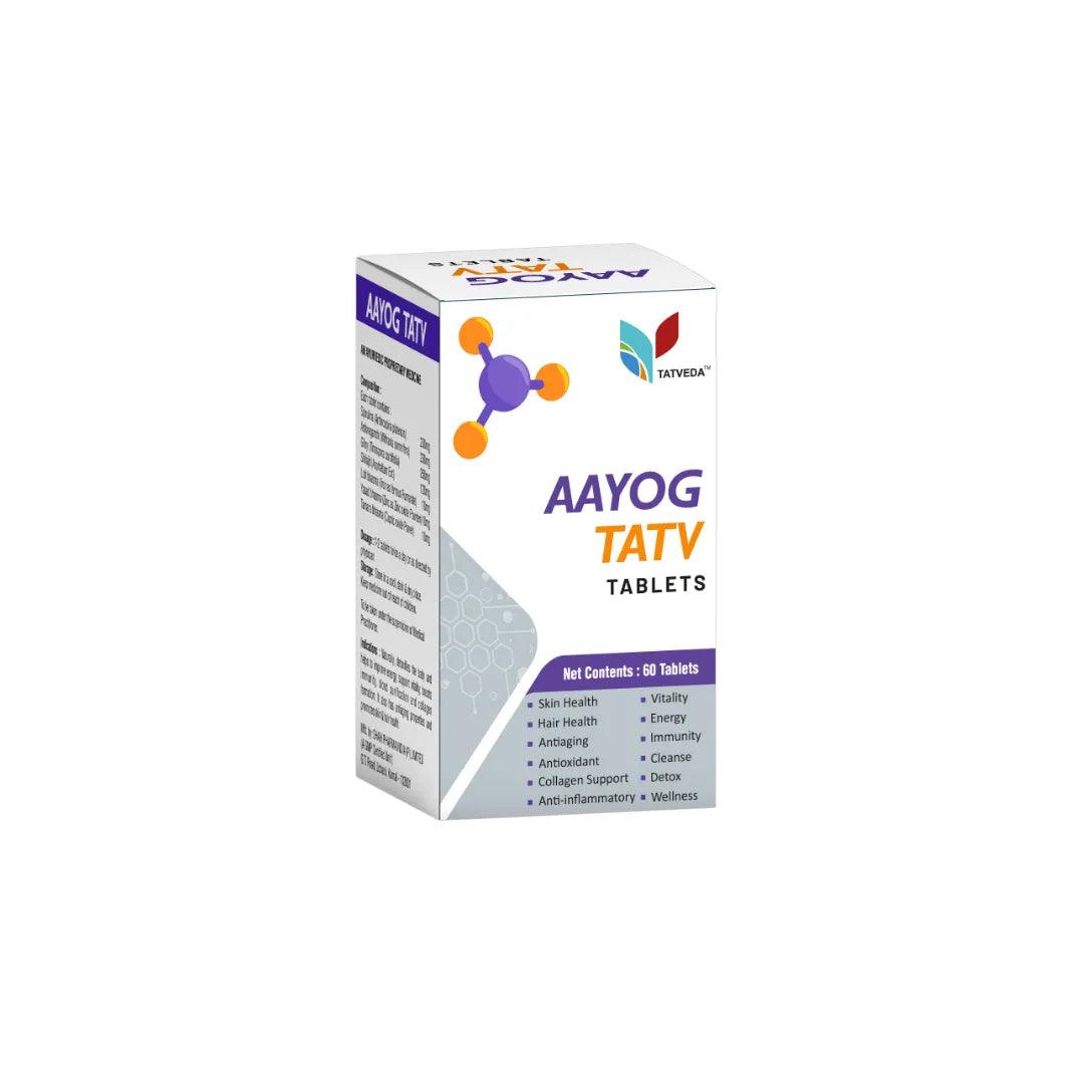 Tatveda Aayog Tatv Ayurvedic Men & Women Wellness Tablets Glein Pharma