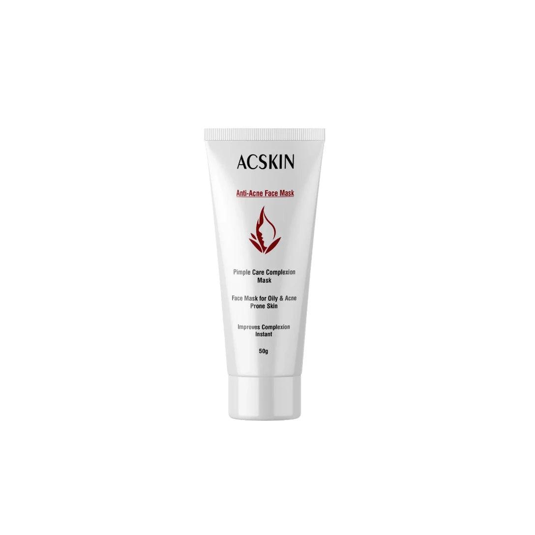 AcSkin Anti-Acne Face Mask Pack Of Two. Glein Pharma