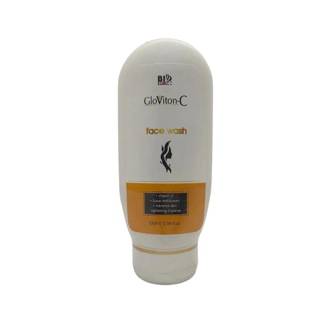 BIOBRIX Gloviton-C Vitamin C Face Wash For Glowing Skin in Men and Women Travel Pack Glein Pharma  100 ML