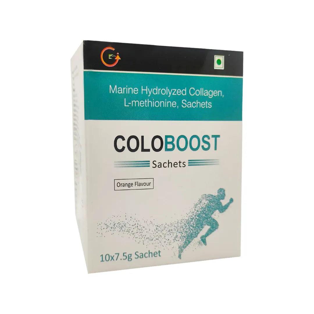 COLOBOOST Vegetarian Hydrolyzed Collagen Supplement + Hyaluronic Acid