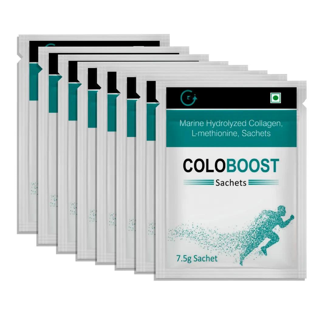 COLOBOOST Vegetarian Hydrolyzed Collagen Supplement + Hyaluronic Acid