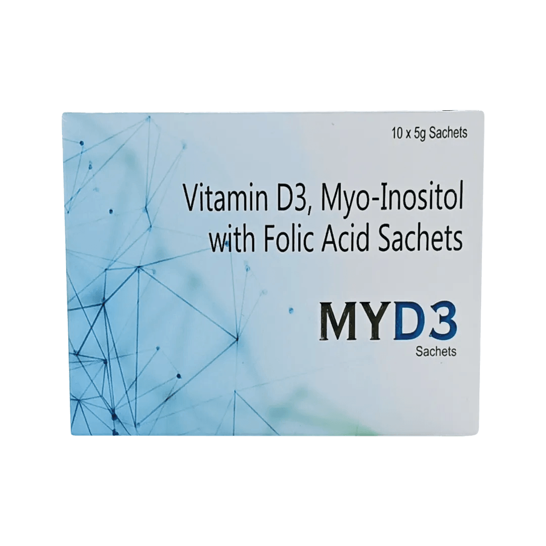 Biobrix MYD3 for PCOD, PCOS, PMS, PMDD Hormone Balance for Women and Men. Glein Pharma