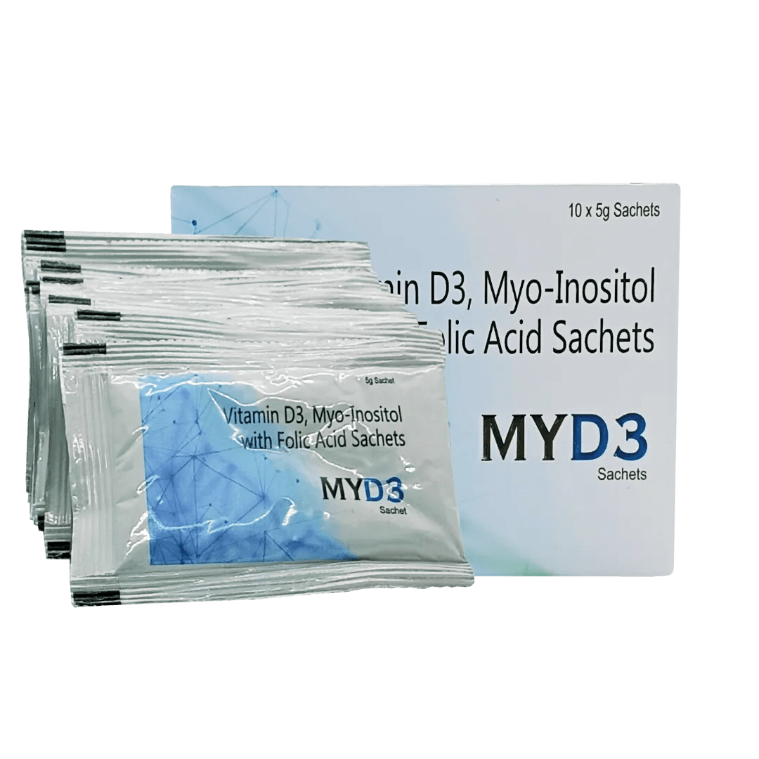 Biobrix MYD3 for PCOD, PCOS, PMS, PMDD Hormone Balance for Women and Men. Glein Pharma