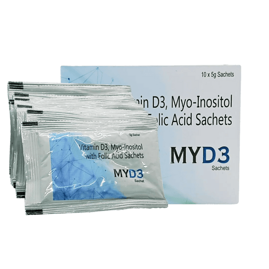 Biobrix MYD3 for PCOD, PCOS, PMS, PMDD Hormone Balance for Women and Men. Glein Pharma