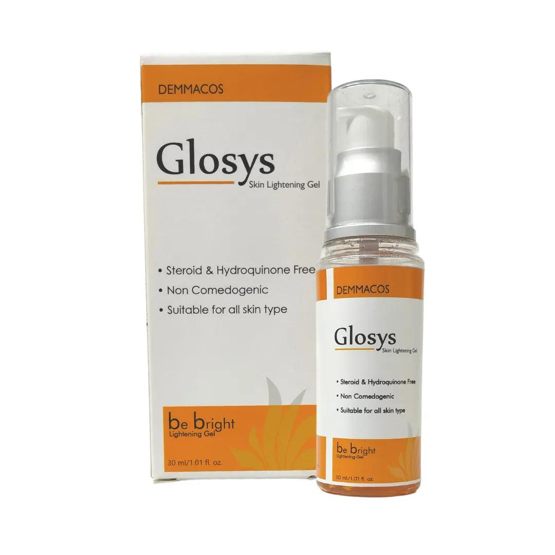 GLOSYS - Be Bright, Skin Brightening Gel for HyperPigmentation Melasma and Spot Removal. Glein Pharma