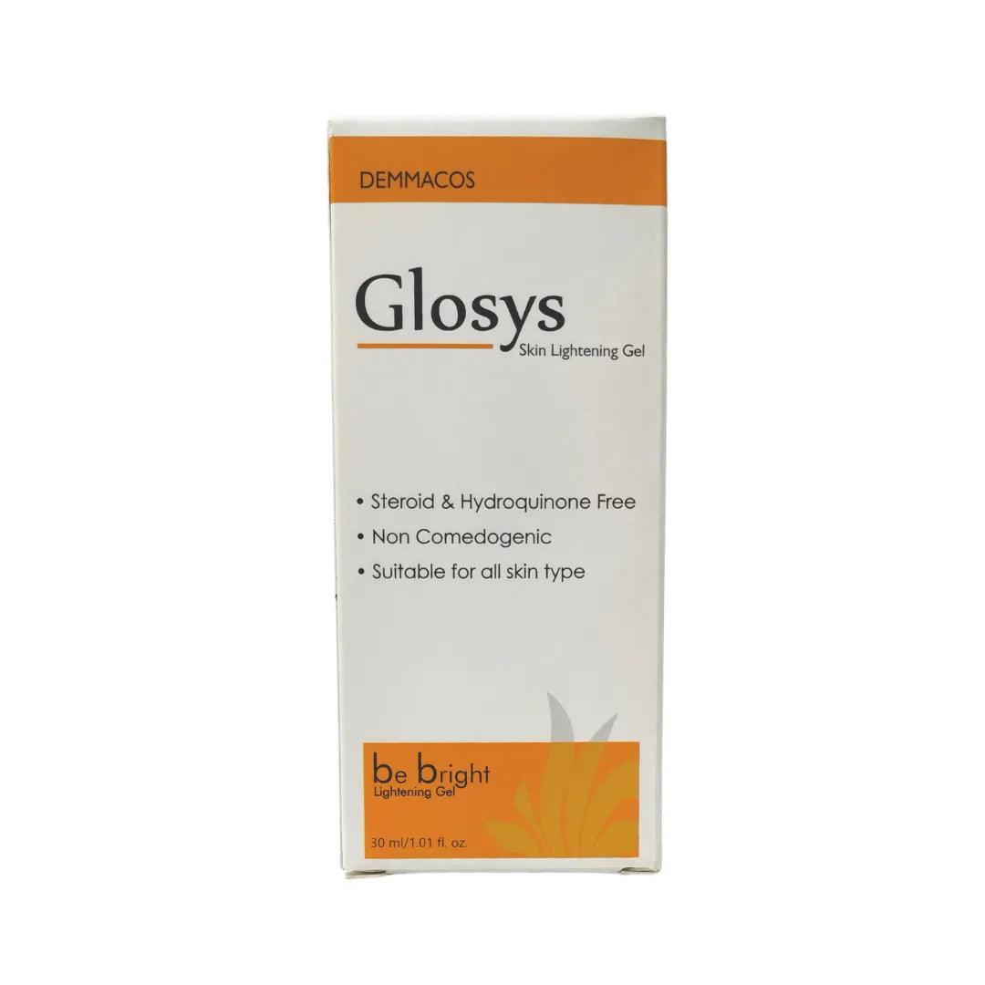 GLOSYS - Be Bright, Skin Brightening Gel for HyperPigmentation Melasma and Spot Removal. Glein Pharma