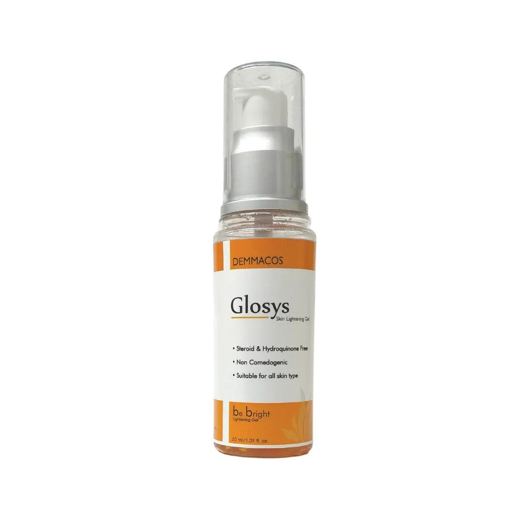 GLOSYS - Be Bright, Skin Brightening Gel for HyperPigmentation Melasma and Spot Removal. Glein Pharma