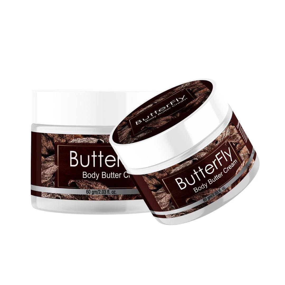 Biobrix ButterFly Anti-Aging Body Butter For All Skin Types in Men and Women. Pack of Two. Glein Pharma