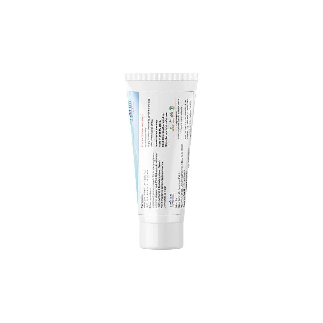 Caresoft: Non-Stick Moisturiser: White and Light Liquid Paraffin Skin Cream Pack of 3 Glein Pharma India