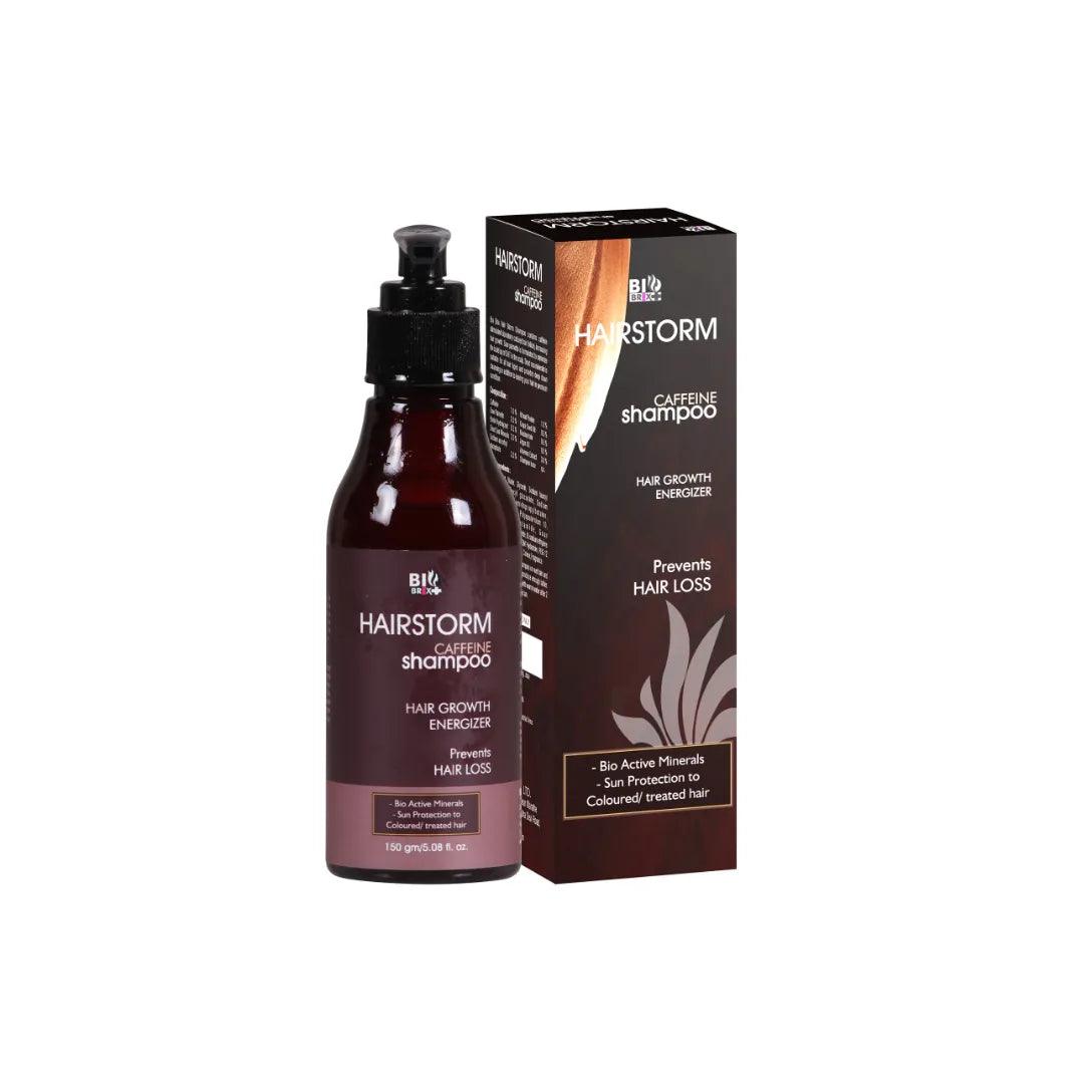 Hairstorm: Anti Hair Loss & Pro Hair Growth Caffeine Shampoo For All Hair Types. Glein Pharma