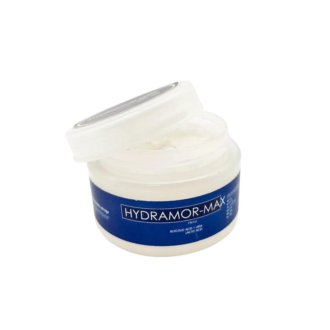 Hydramor Max Foot Cream with Glycolic Acid Urea and Lactic Acid for Excessive Dry Thick Scaly Cracked Heels. Glein Pharma India