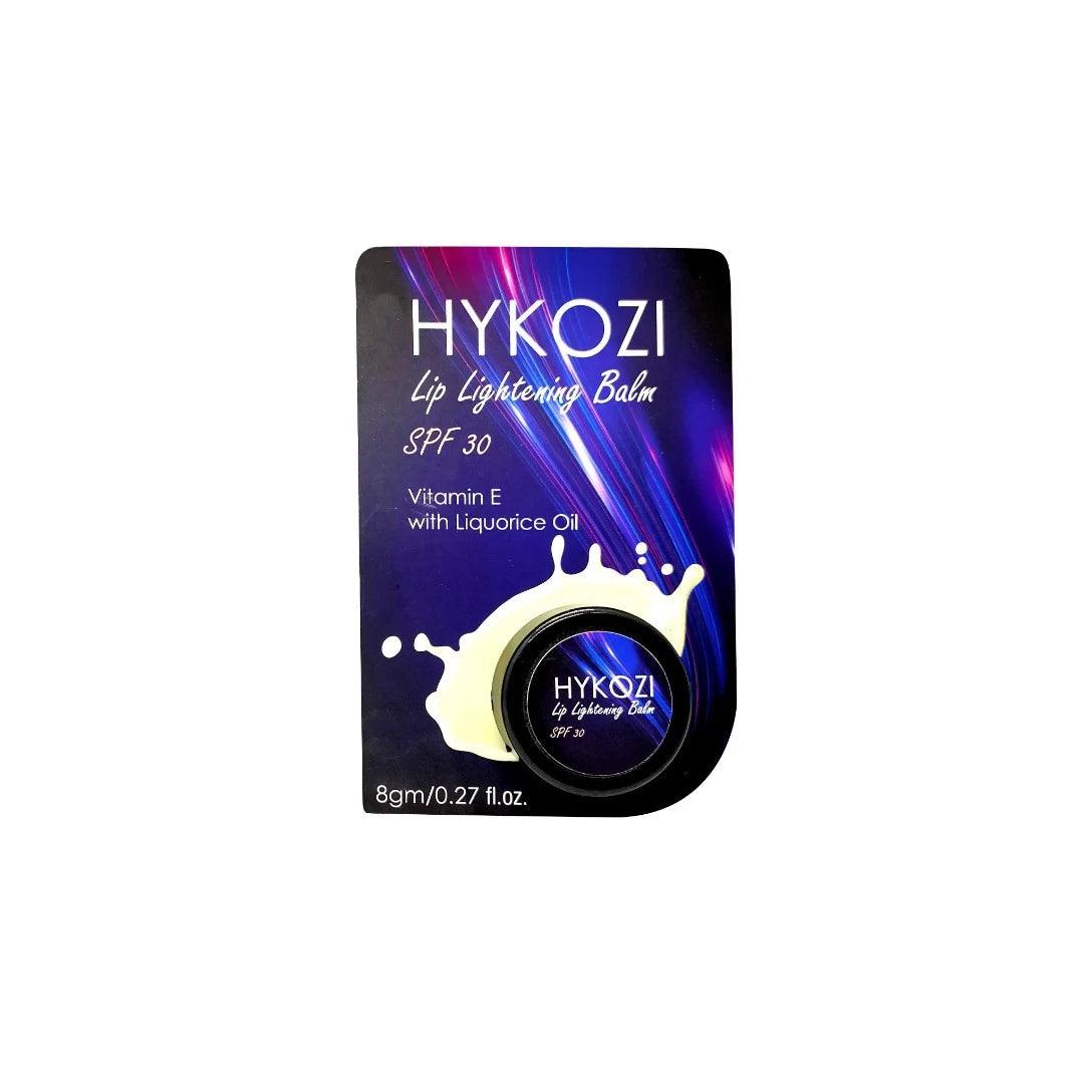Hykozi Lip Lightening Brightening Balm For Smokers Chapped Cracked Lips. Lip care for Men and Women | 8 Gm | SPF 30.  Glein Pharma India 