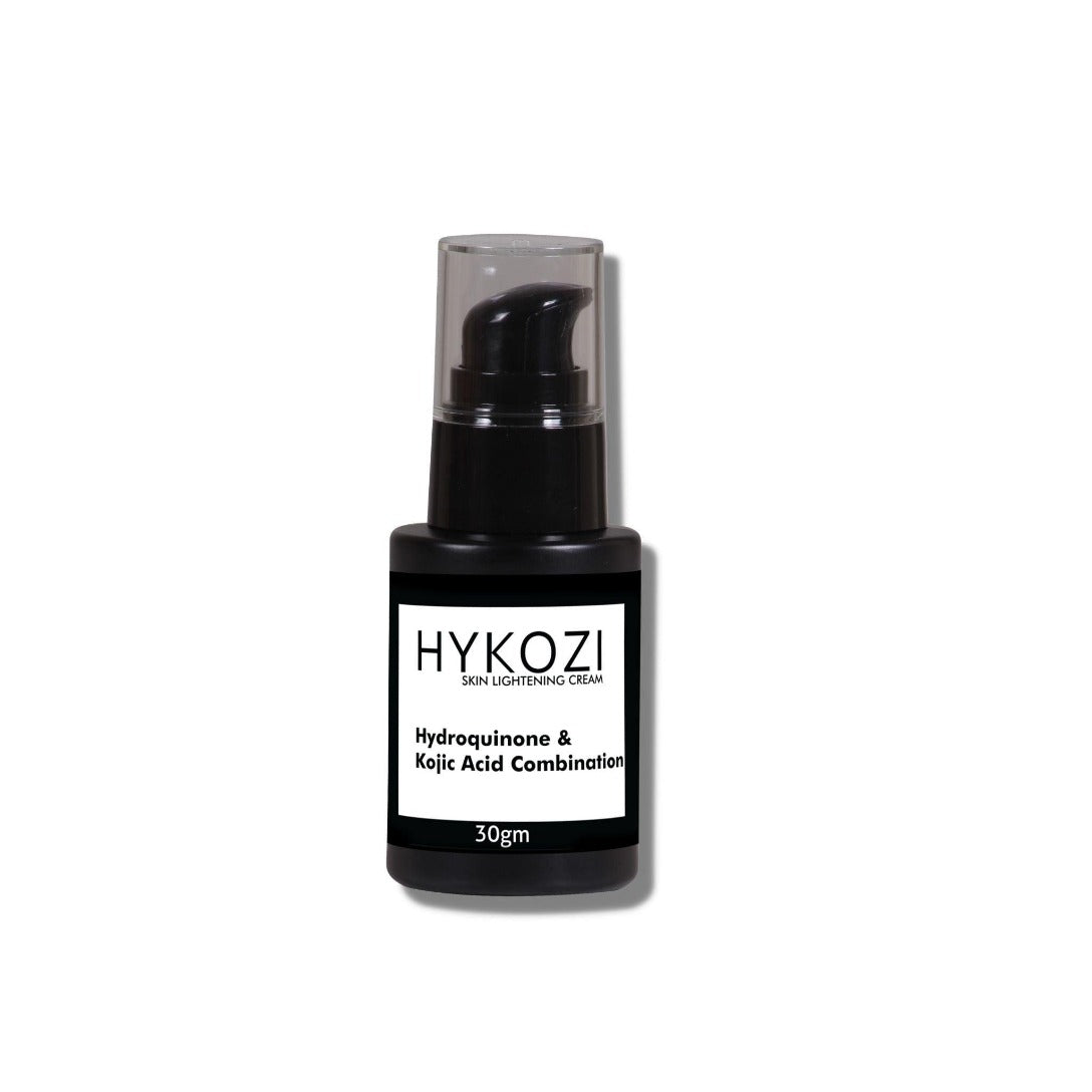 Hykozi Skin Lightening Cream with Hydroquinone Kojic Acid Glycolic Acid