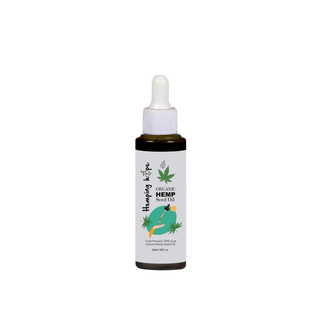 Hemping Hope Hempseed Organic Natural Skin Hair and Body Oil Glein Pharma 