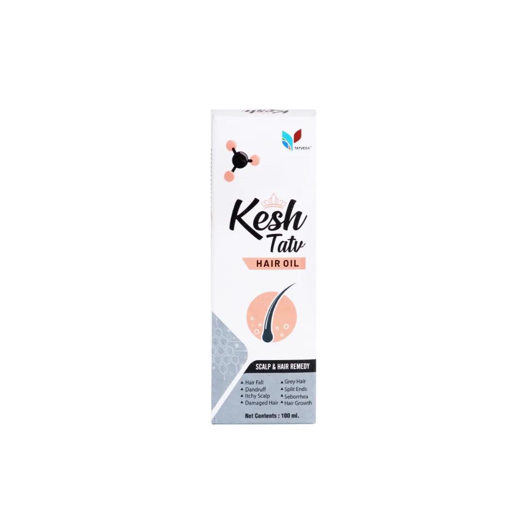 Tatveda Kesh Tatv Natural Herbal Ayurvedic Hair Growth Oil Glein Pharma