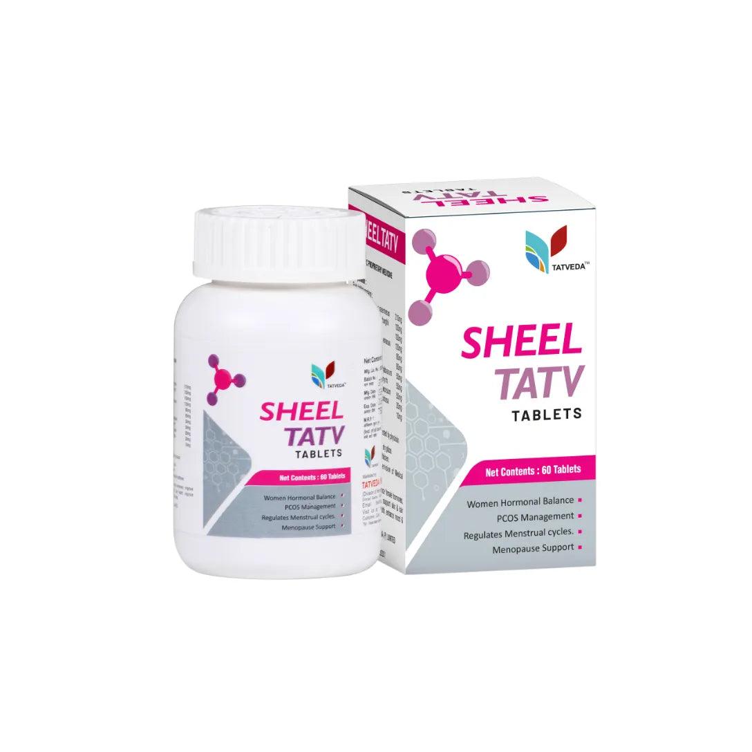Tatveda Sheel Tatv Natural Ayurvedic Women's Health Tablets Glein Pharma