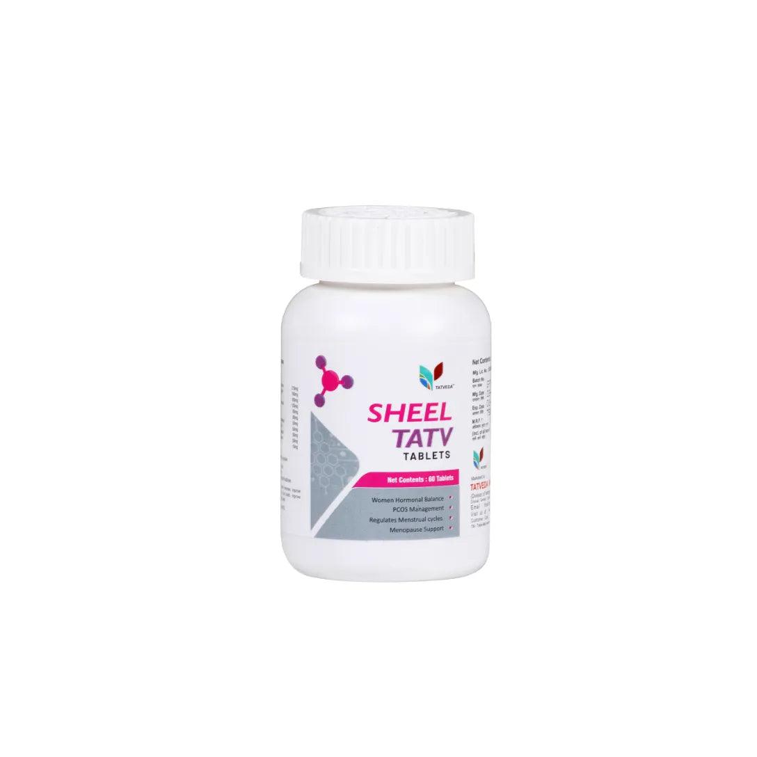 Tatveda Sheel Tatv Natural Ayurvedic Women's Health Tablets Glein Pharma