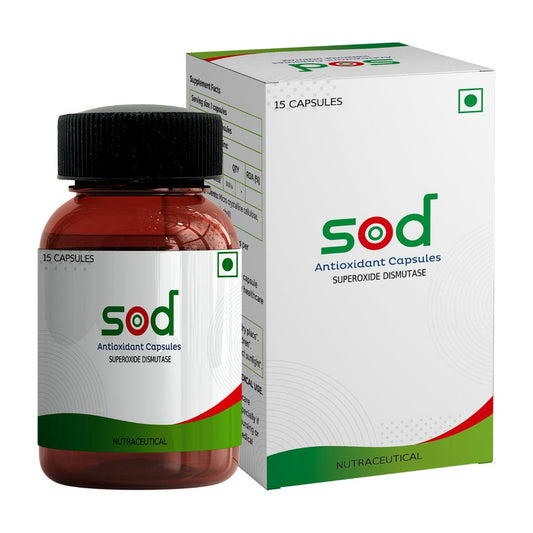 SOD Superoxide Dismutase Super Antioxidant For Skin and Hair - GLEIN PHARMA