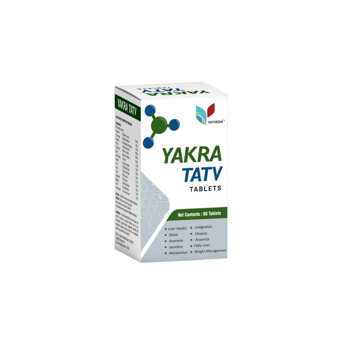 YAKRA TATV Tatveda Ayurvedic Natural Liver Cleanse Detox Digestion Care GLEIN PHARMA