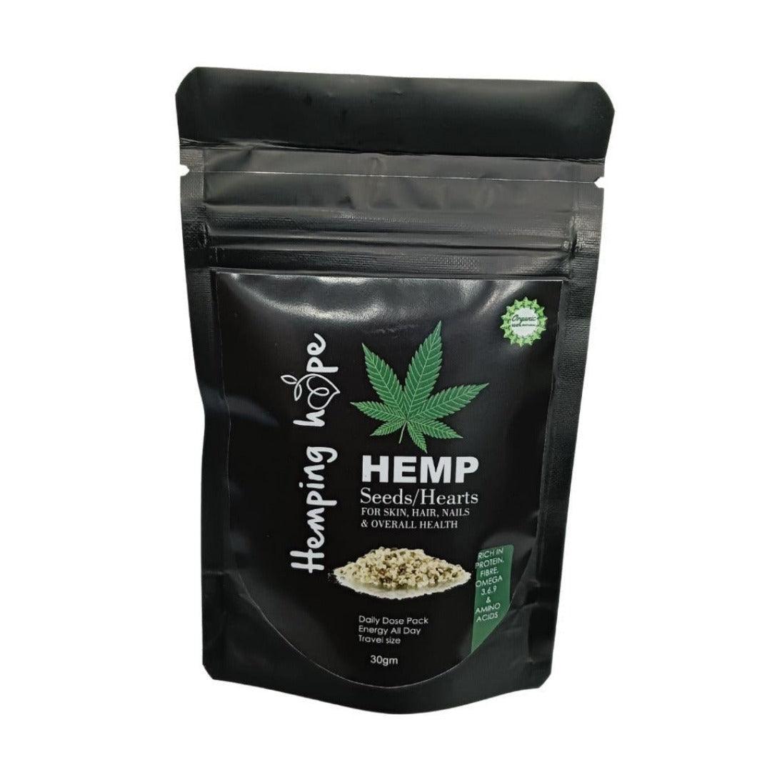 Hemping Hope Hulled Hemp Seeds Hemp Hearts 100% Natural Vegan Organic GLEIN PHARMA