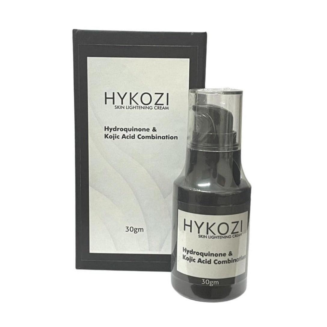 Hykozi Skin Lightening Cream with Hydroquinone Kojic Acid Glycolic Acid