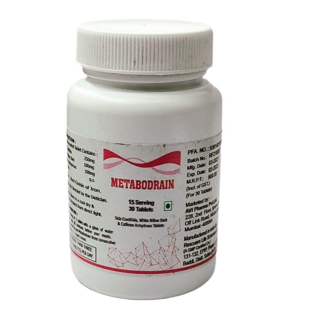 Metabodrain Weight Loss Support Supplement - GLEIN PHARMA